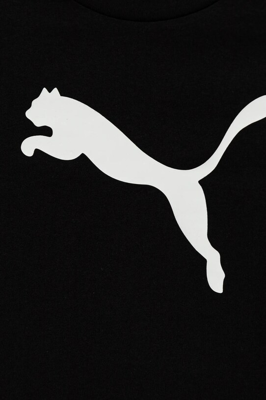 CHLAPEC Dětské bavlněné tričko Puma ESS Cat Logo Tee 684907 černá