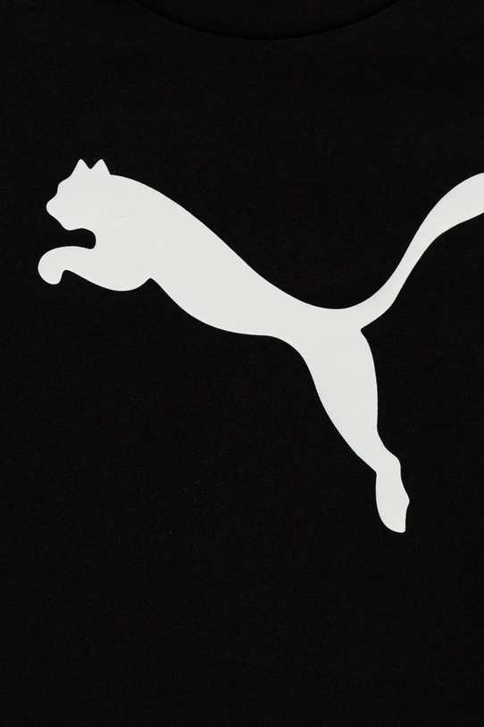 Băieți Puma tricou de bumbac pentru copii ESS Cat Logo Tee 684907 negru