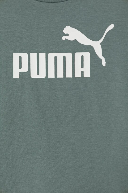 Dečki Otroška bombažna kratka majica Puma ESS No. 1 Logo Tee 684930 zelena