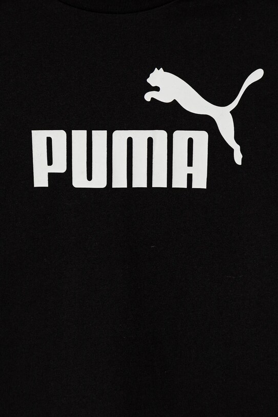 Dětské bavlněné tričko Puma ESS No. 1 Logo Tee černá 684930