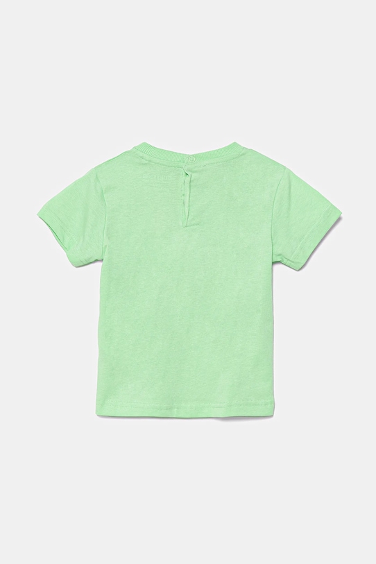 Guess tricou din bumbac pentru bebeluși I5GI01.K8HM4.PPYA verde SS25
