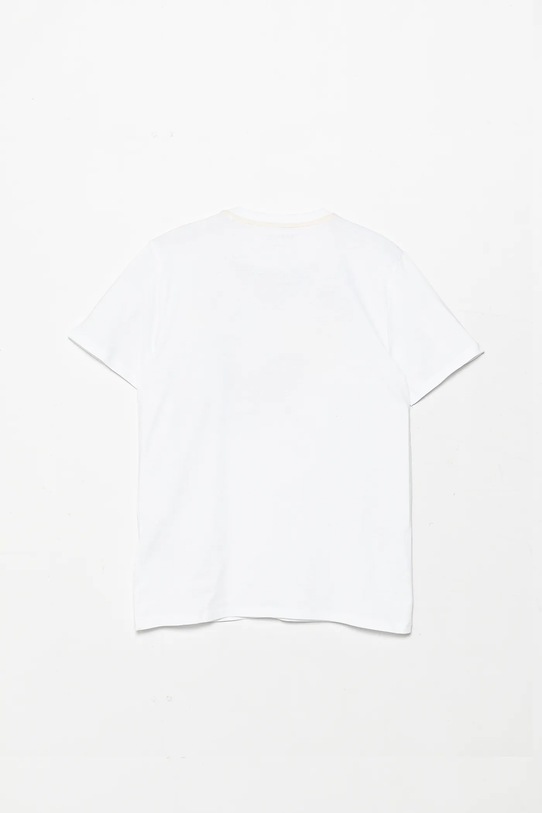 Otroška bombažna kratka majica Guess L5GI00.K8HM4.PPYA bela SS25