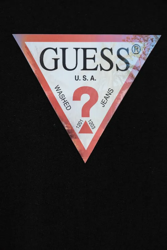 Fiú Guess gyerek pamut póló L5GI26.K8HM4.PPYA fekete