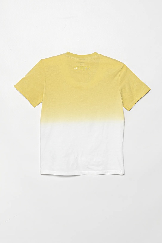 Παιδικό βαμβακερό μπλουζάκι Guess L5GI27.I3Z14.PPYA κίτρινο SS25