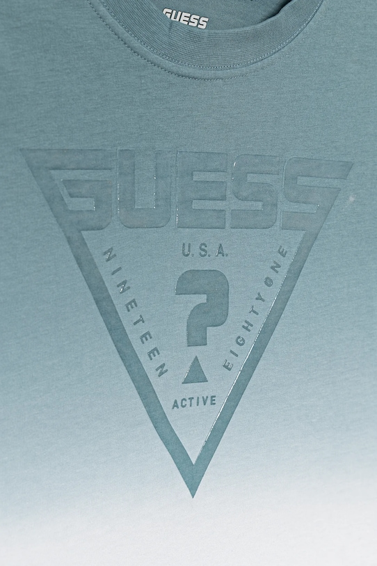 Chłopiec Guess t-shirt bawełniany dziecięcy L5GI27.I3Z14.PPYA niebieski