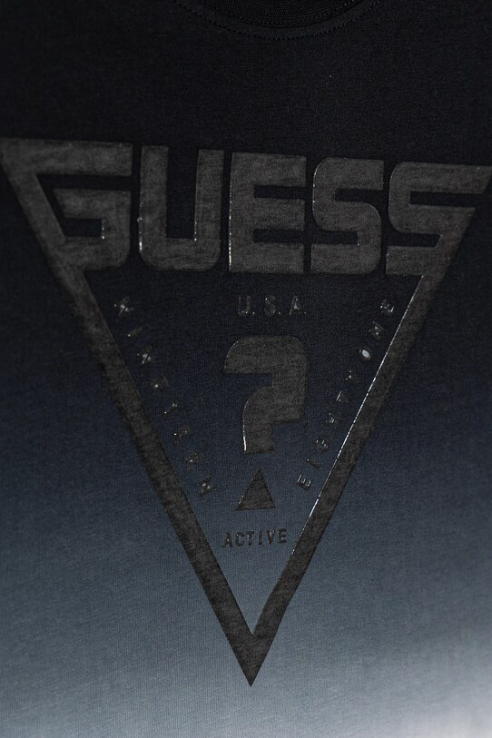 Хлопчик Дитяча бавовняна футболка Guess L5GI27.I3Z14.PPYA темно-синій