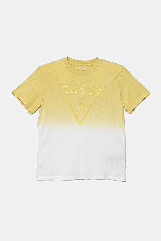 Dječja pamučna majica kratkih rukava Guess pamuk zelena L5GI27.I3Z14.PPYA