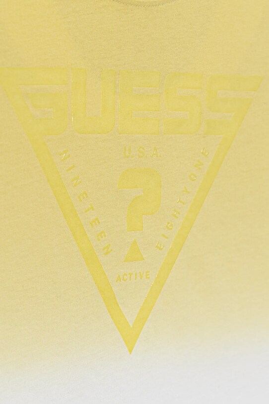Хлопчик Дитяча бавовняна футболка Guess L5GI27.I3Z14.PPYA зелений