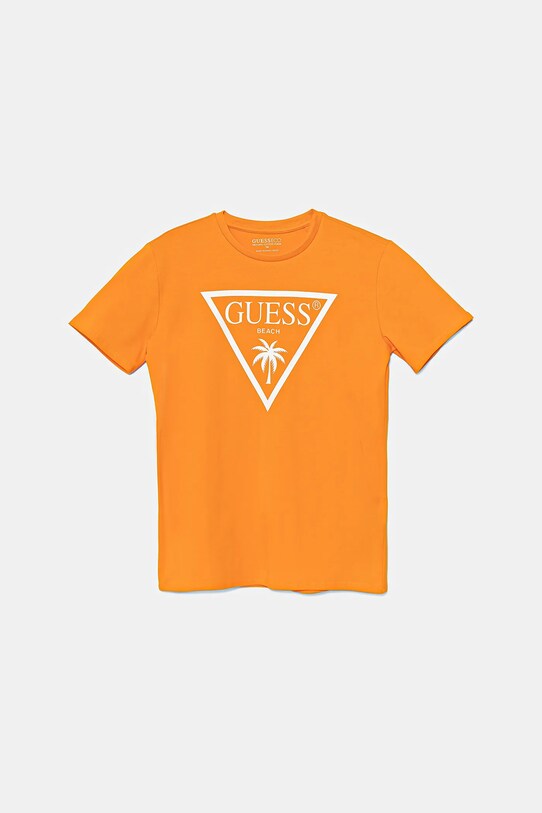 Guess gyerek póló pamut narancssárga L5GI29.J1314.PPYA