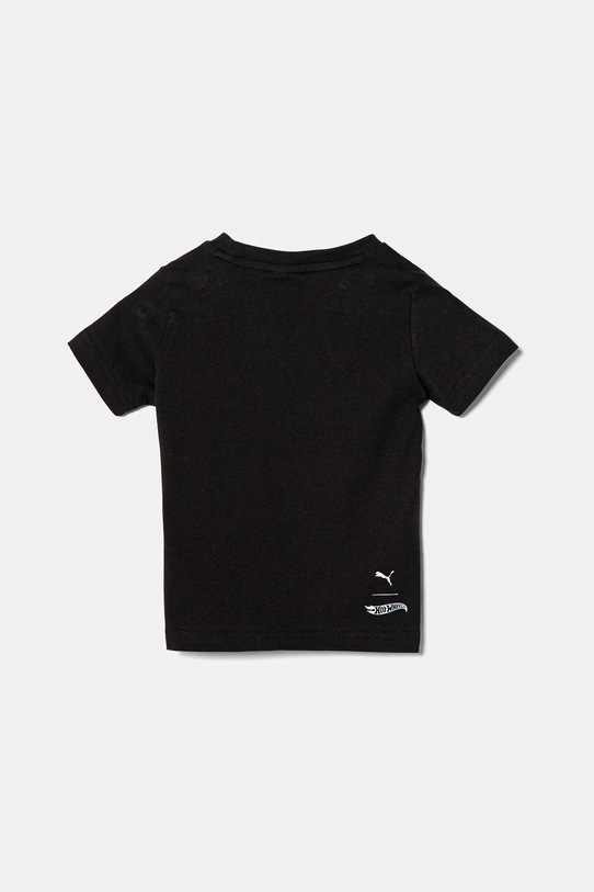 Puma t-shirt in cotone per bambini X HOT WHEELS Graphic Tee 630069 nero SS25