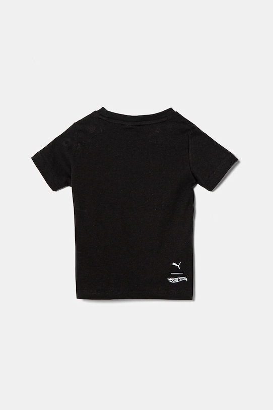 Puma tricou de bumbac pentru copii X HOT WHEELS Graphic Tee 630069 negru SS25
