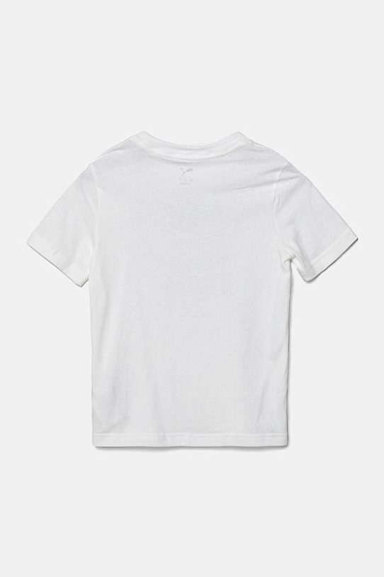 Puma tricou de bumbac pentru copii MID90S Graphic Tee I 685144 alb SS25