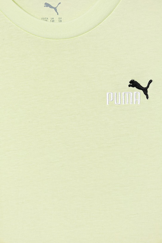 Chłopiec Puma T-shirt dziecięcy bawełniany ESS 2 COLOR Small No. 1 Logo Tee 685779 zielony
