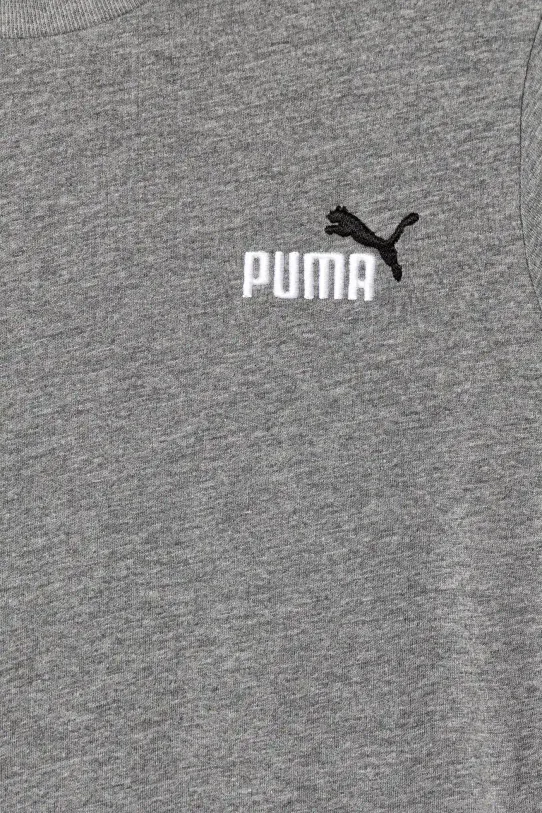 Chlapec Detské bavlnené tričko Puma ESS 2 COLOR Small No. 1 Logo Tee 685779 sivá