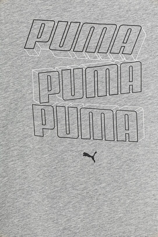 Băieți Puma tricou de bumbac pentru copii ESS LOGO LAB HOG Tee 685788 gri