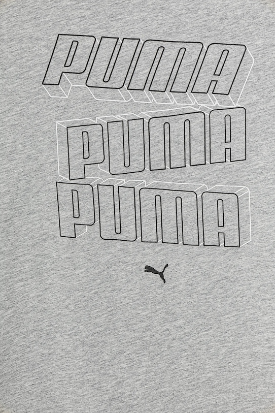 Băieți Puma tricou de bumbac pentru copii ESS LOGO LAB HOG Tee 685788 gri