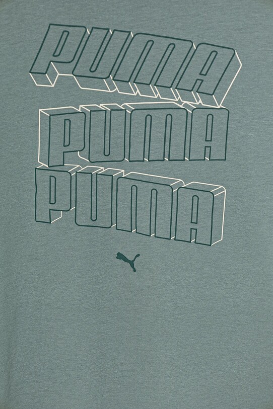 Băieți Puma tricou de bumbac pentru copii ESS LOGO LAB HOG Tee 685788 verde