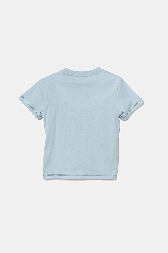 Детская хлопковая футболка Guess N5GI00.K8HM4.PPYA голубой SS25