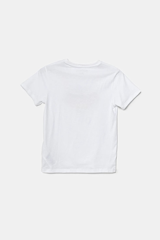 Guess t-shirt bawełniany dziecięcy N5GI01.K8HM4.PPYA biały SS25