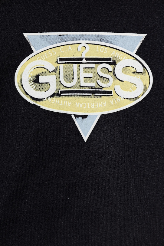 Мальчик Детская хлопковая футболка Guess N5GI01.K8HM4.PPYA тёмно-синий
