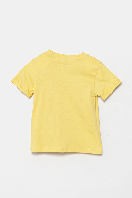 Guess tricou de bumbac pentru copii N5GI04.K8HM4.PPYA galben SS25