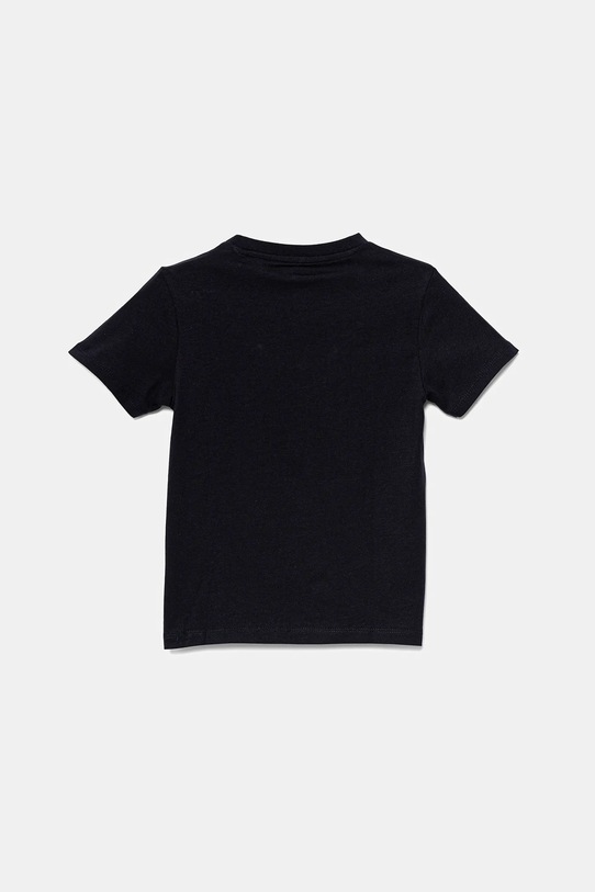 Otroška bombažna kratka majica Guess N5GI05.K8HM4.PPYA mornarsko modra SS25