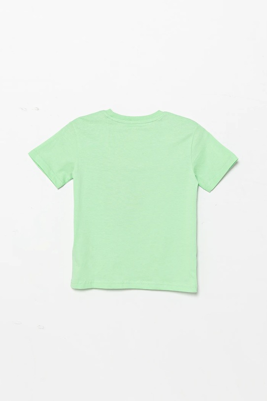 Detské bavlnené tričko Guess N5GI10.K8HM4.PPYA zelená SS25