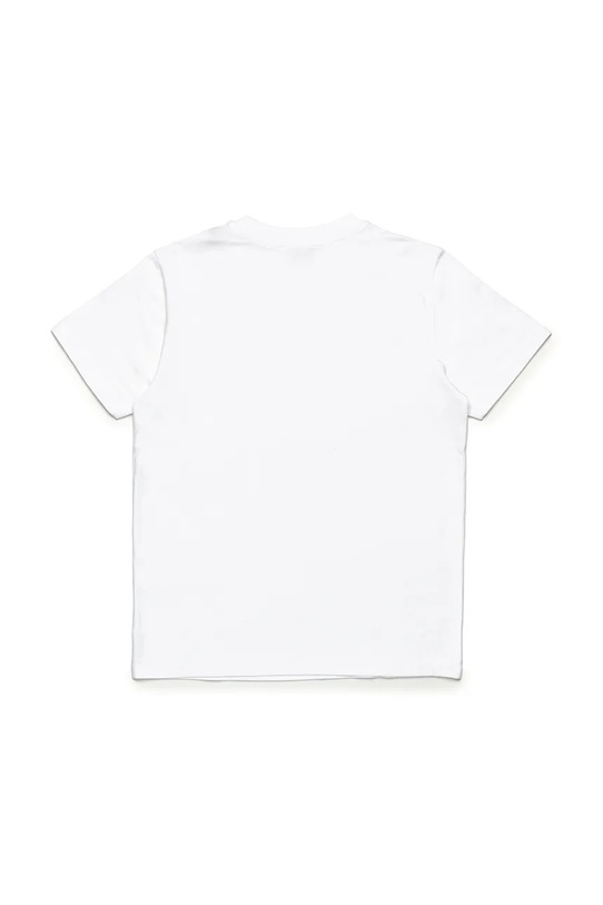 Diesel tricou de bumbac pentru copii UTATOR UW T-SHIRT J02078 alb SS25