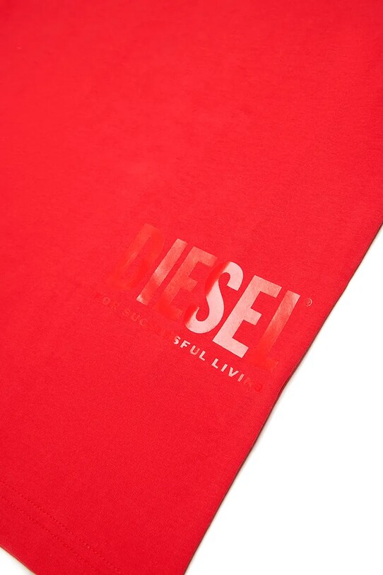 Diesel t-shirt in cotone per bambini MTFIND OVER T-SHIRTS rosso J02283