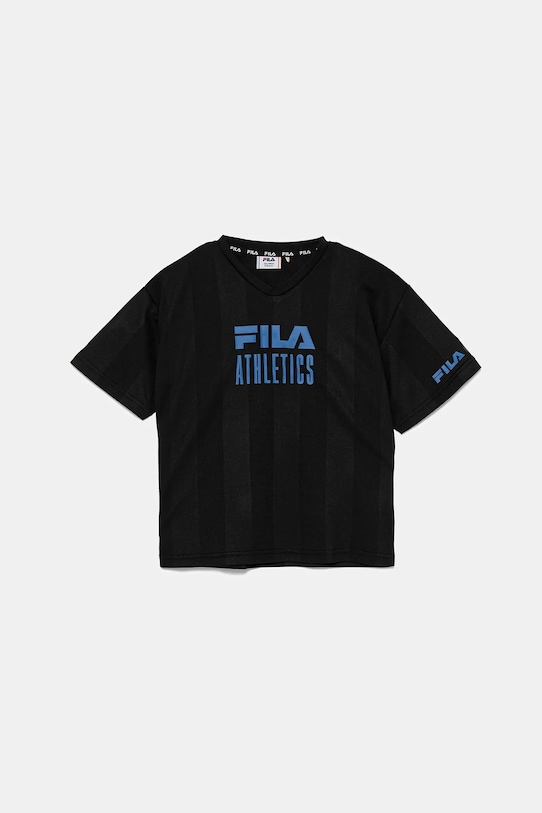 Fila tricou copii IGGENSBACH print negru FAT0670