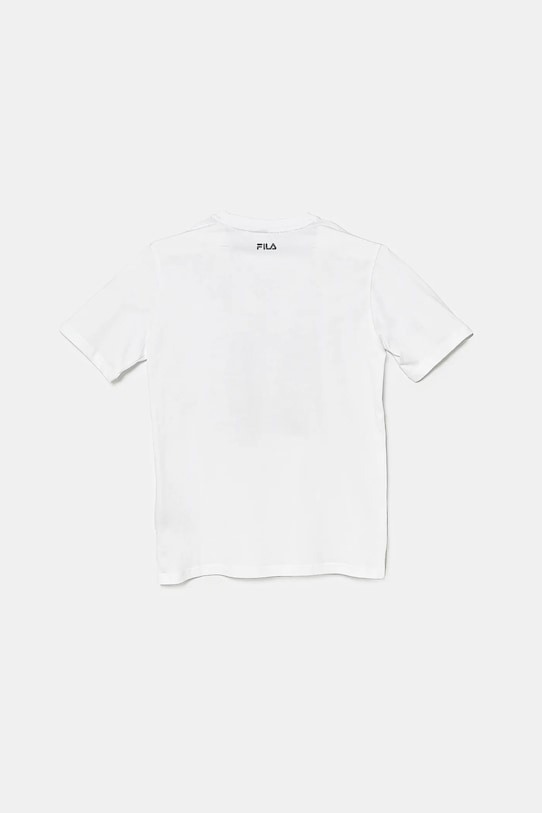 Fila tricou de bumbac pentru copii ILLERRIEDEN FAT0681 alb SS25