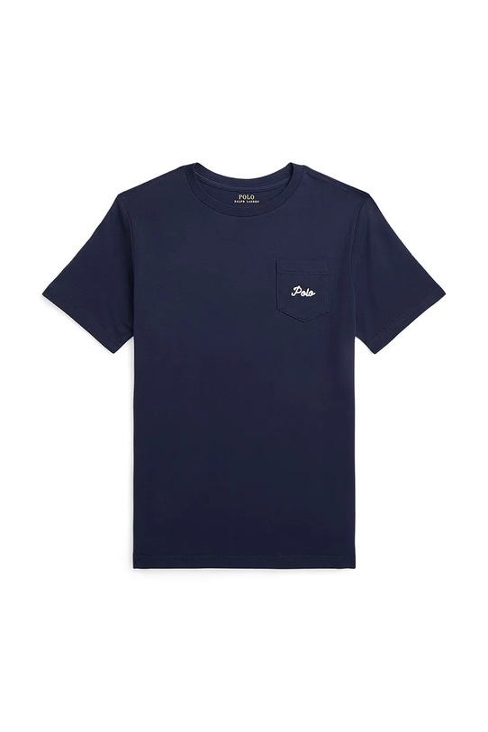 Polo Ralph Lauren tricou de bumbac pentru copii 323964136001 bleumarin SS25