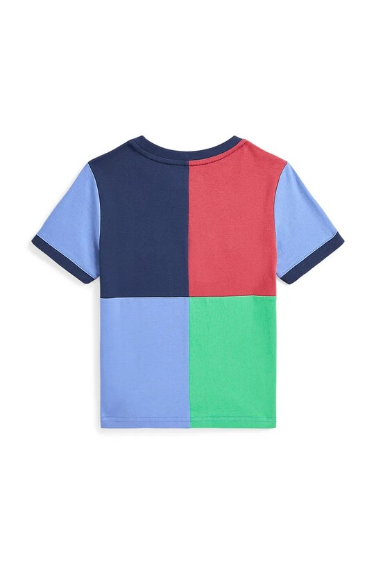 Polo Ralph Lauren t-shirt in cotone per bambini 322964075001 blu SS25