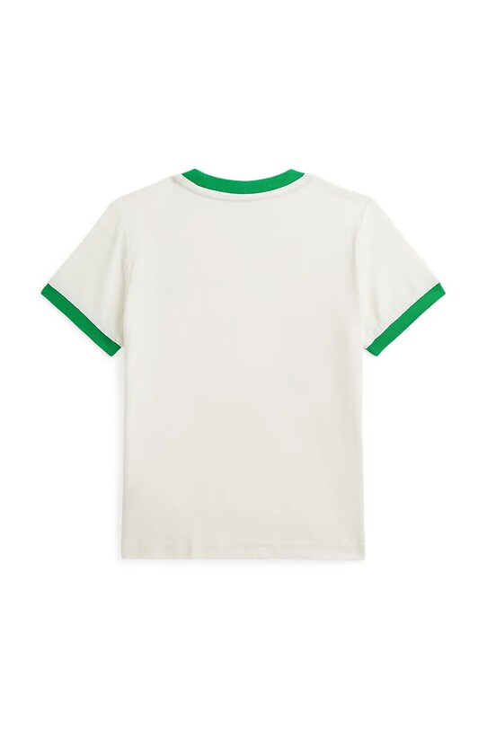 Polo Ralph Lauren t-shirt bawełniany dziecięcy 322964454001 biały SS25