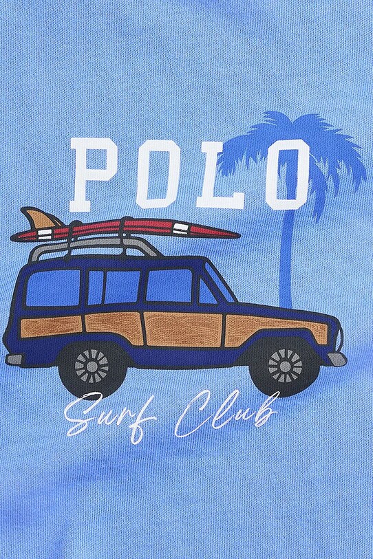 Băieți Polo Ralph Lauren tricou din bumbac pentru bebelusi 320965837001 albastru
