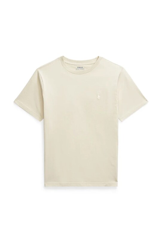 Polo Ralph Lauren tricou de bumbac pentru copii uni bej 323832904182
