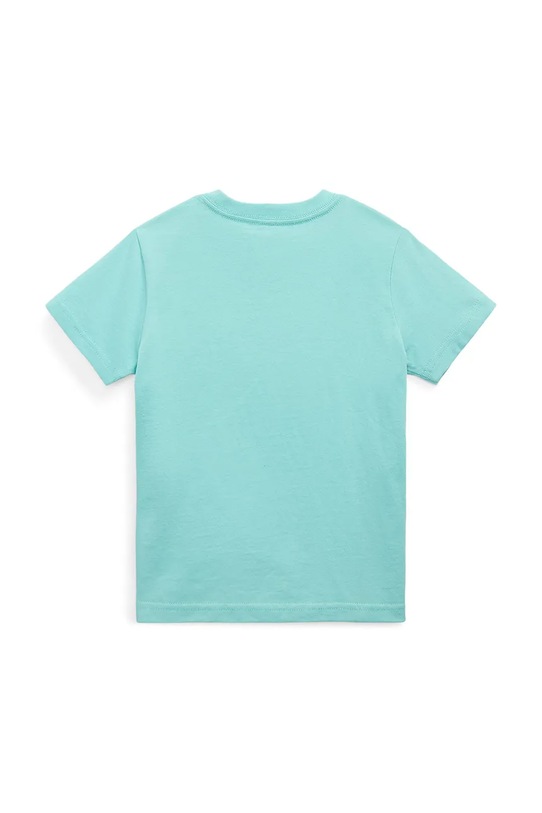 Polo Ralph Lauren tricou de bumbac pentru copii 322832904176 turcoaz SS25