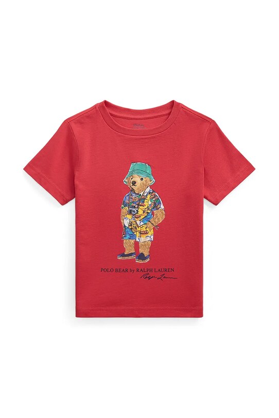 Polo Ralph Lauren t-shirt girocollo rosso 322973122005