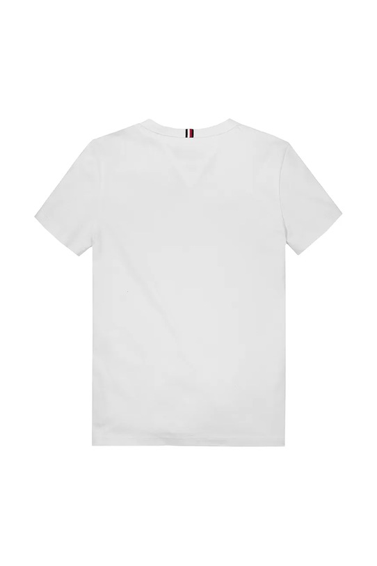 Băieți Tommy Hilfiger tricou de bumbac pentru copii KB0KB09530.98.122.PPYA alb