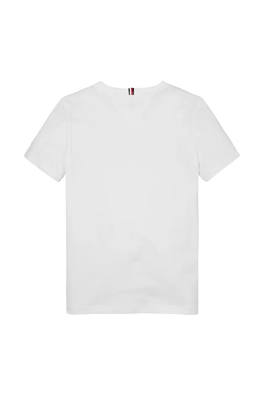 Băieți Tommy Hilfiger tricou de bumbac pentru copii KB0KB09532.128.176.PPYA alb