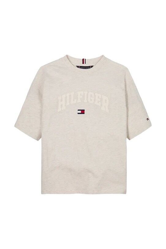 Tommy Hilfiger t-shirt bawełniany dziecięcy KB0KB09533.128.176.PPYA biały SS25