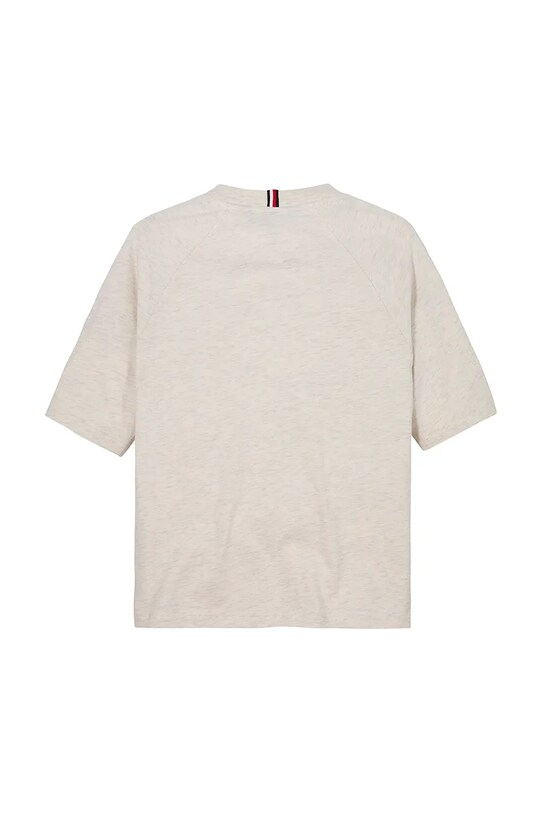 Băieți Tommy Hilfiger tricou de bumbac pentru copii KB0KB09533.104.122.PPYA alb