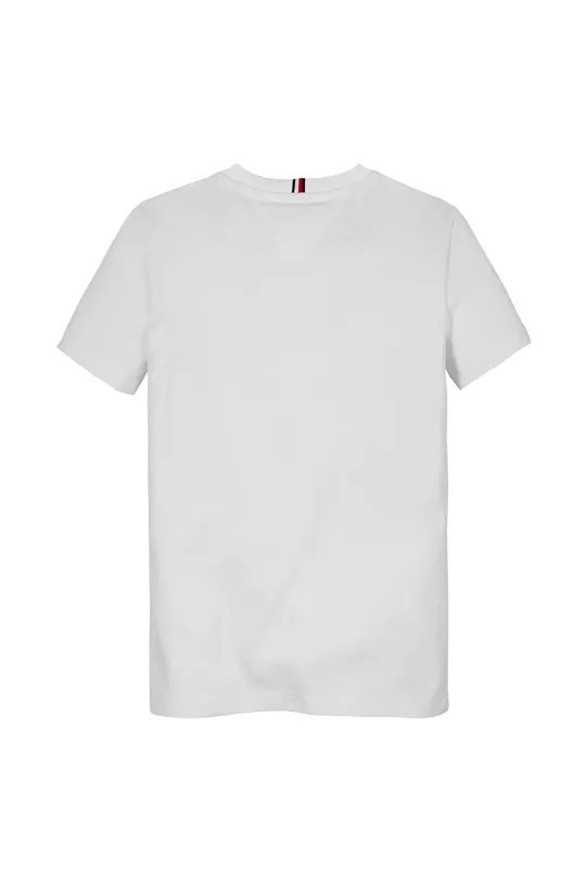 Chłopiec Tommy Hilfiger t-shirt dziecięcy KB0KB09534.128.176.PPYA biały