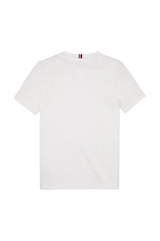 Băieți Tommy Hilfiger tricou de bumbac pentru copii KB0KB09538.74.122.PPYA alb