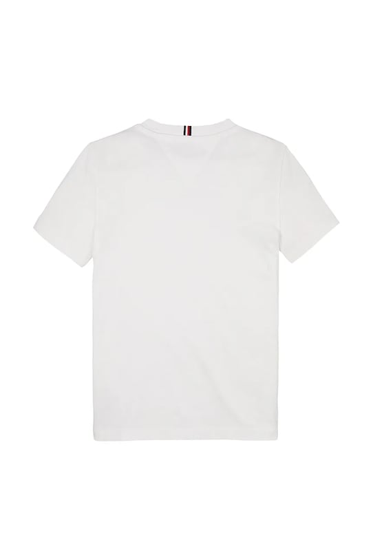 Băieți Tommy Hilfiger tricou de bumbac pentru copii KB0KB09538.74.122.PPYA alb