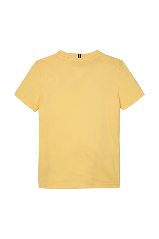 Мальчик Детская хлопковая футболка Tommy Hilfiger KB0KB09538.74.122.PPYA жёлтый