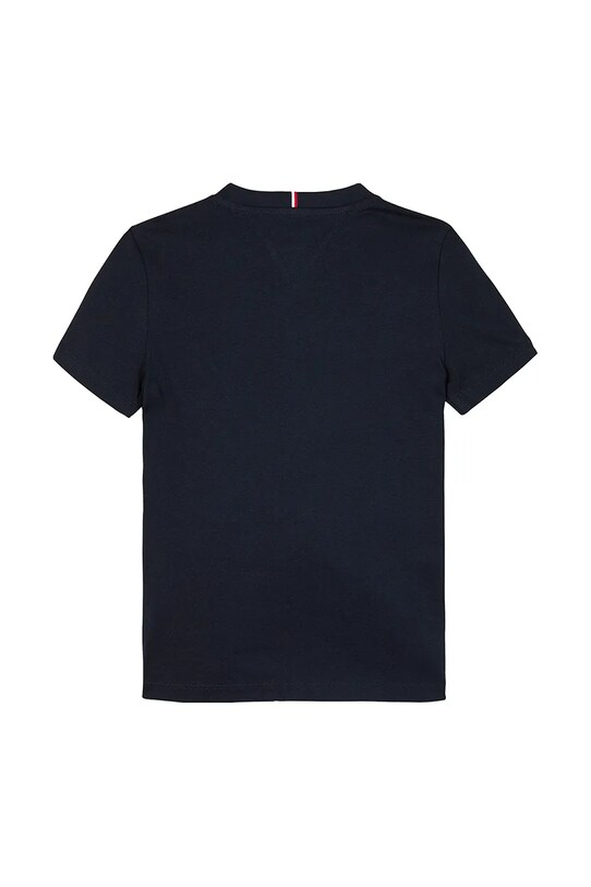 Băieți Tommy Hilfiger tricou de bumbac pentru copii KB0KB09538.128.176.PPYA bleumarin