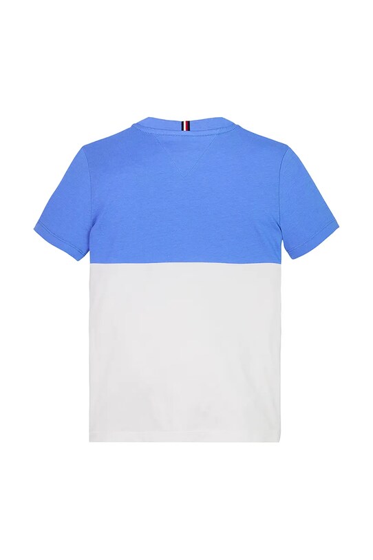 Băieți Tommy Hilfiger tricou de bumbac pentru copii KB0KB09617.128.176.PPYA albastru