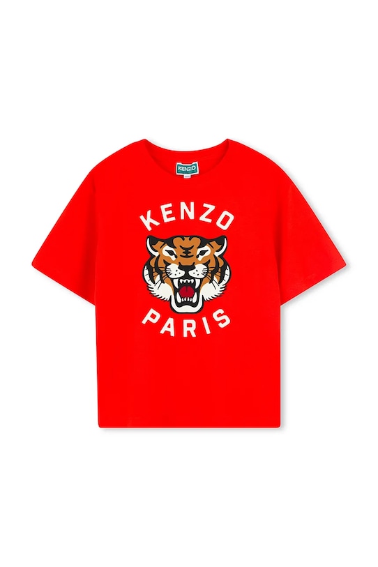 Kenzo Kids gyerek pamut póló pamut piros K61137.114.150
