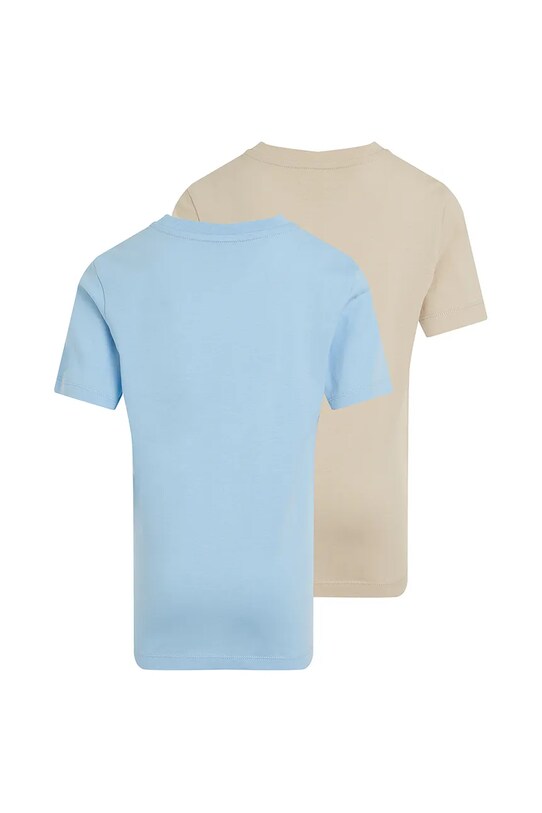 Calvin Klein Jeans tricou de bumbac pentru copii 2-pack IB0IB01093.128.176.PPYA albastru SS25